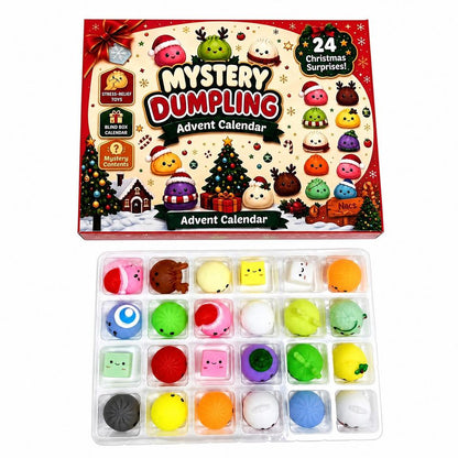 Calendrier de l’Avent Squishy – 24 Surprises de Noël