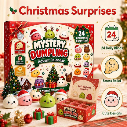 Calendrier de l’Avent Squishy – 24 Surprises de Noël