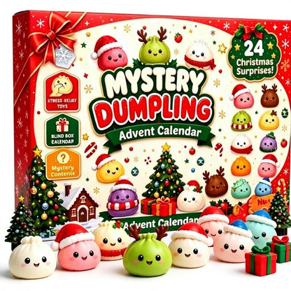Calendrier de l’Avent Squishy – 24 Surprises de Noël